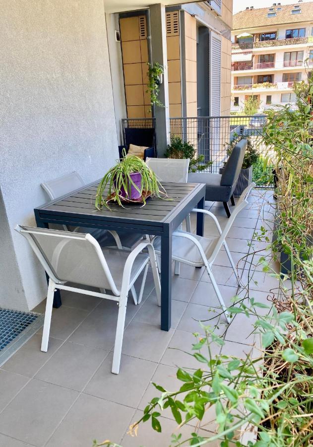 Appart Cosy Proche Du Lac Avec Terrasse 안시 외부 사진