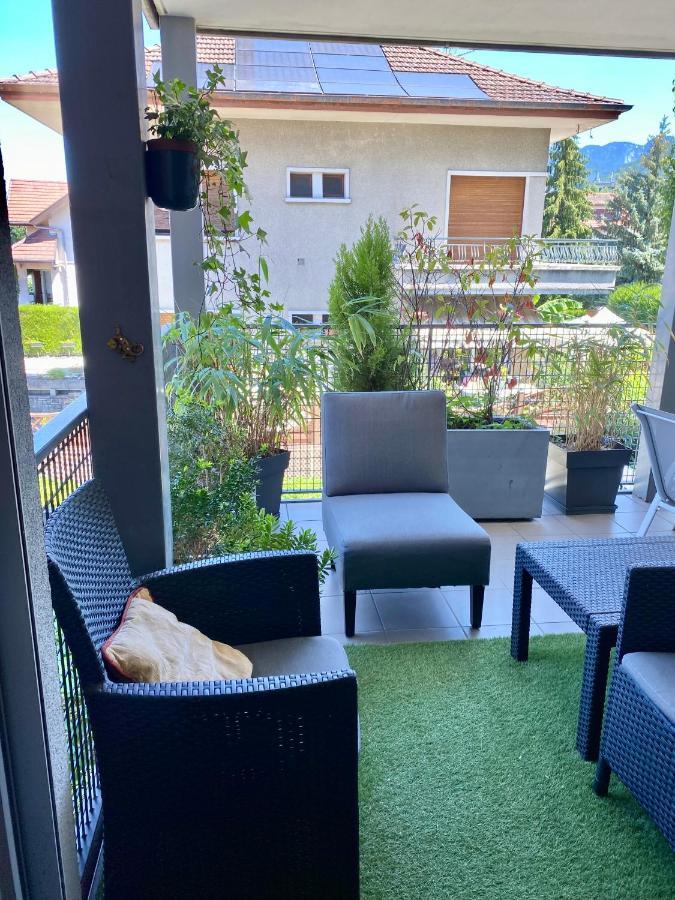Appart Cosy Proche Du Lac Avec Terrasse 안시 외부 사진